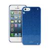 CUSTODIA JUST CAVALLI IPC5GLITTERBLUE IPHONE 5 ECOPELLE "GLITTER" BLUE